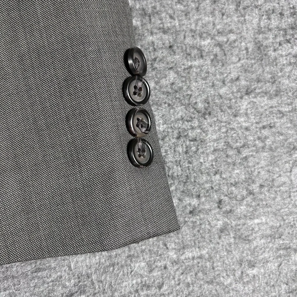 LAUREN RALPH LAUREN Wool‎ Laine Sport Jacket 2 Button 40R Brown Blazer Classic